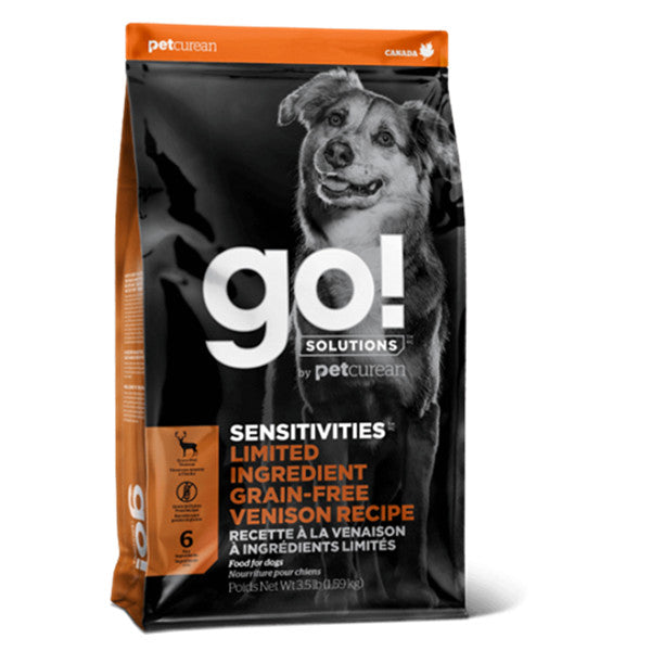 Go! SOLUTIONS 狗乾糧 - 低敏美毛系列 -  無穀物 鹿肉配方 全犬糧