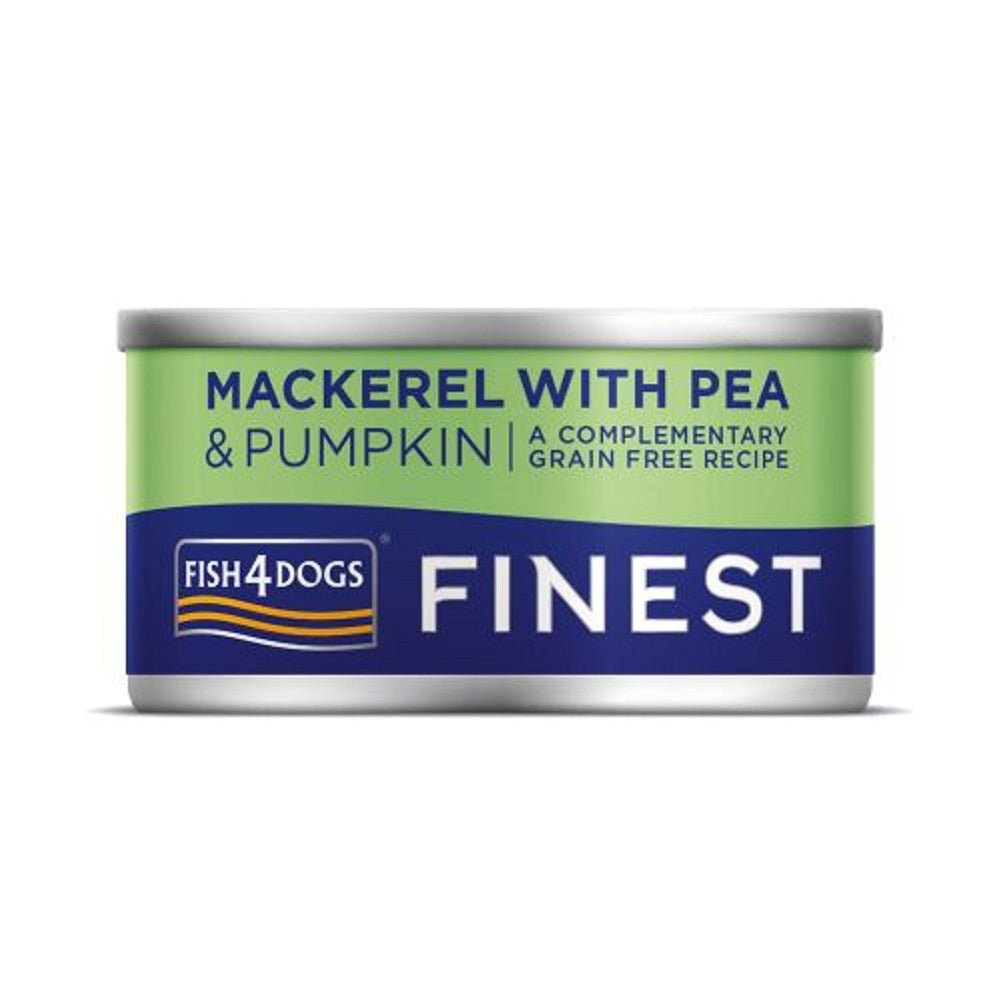 Fish4Dogs Deep Sea Mackerel Pumpkin Pea Recipe Dog Food 