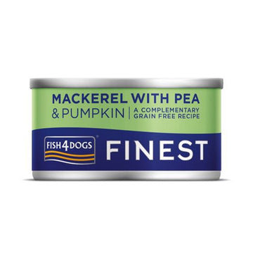 Fish4Dogs Deep Sea Mackerel Pumpkin Pea Recipe Dog Food 