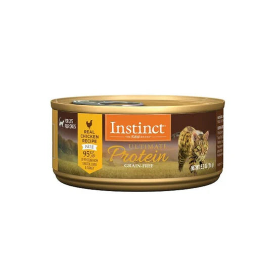 Instinct - 頂級蛋白無穀系列 - 雞肉配方貓罐頭 3oz / 5.5oz（原箱優惠）
