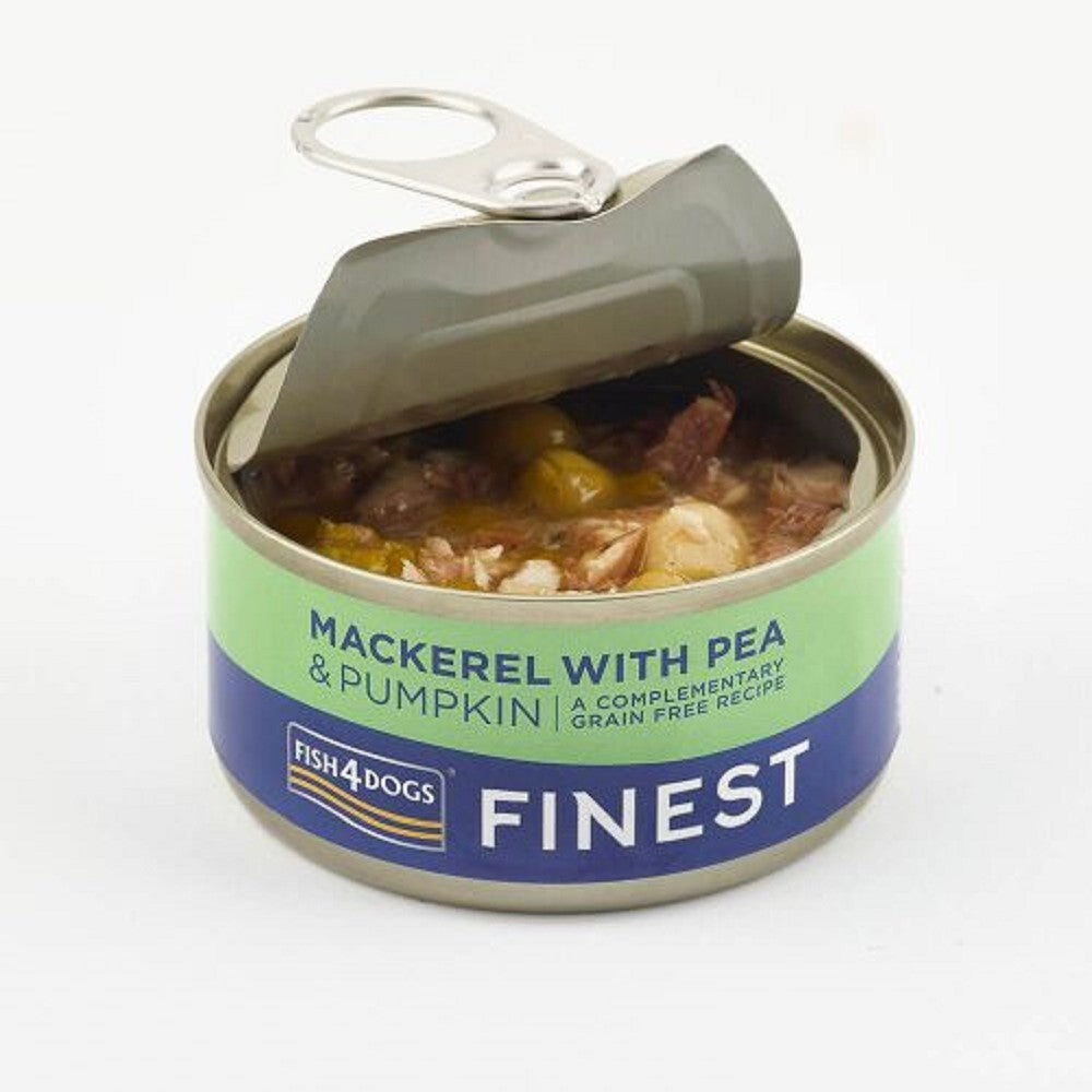 Fish4Dogs Deep Sea Mackerel Pumpkin Pea Recipe Dog Food 