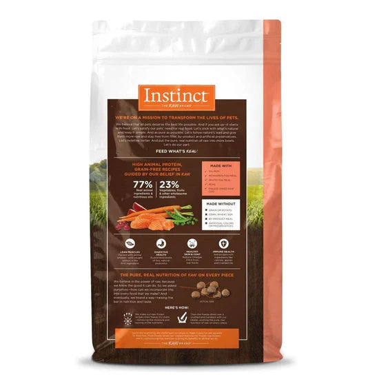 Instinct - ALS Original 經典無穀系列 - 三文魚配方 貓乾糧 4.5lbs / 10lbs