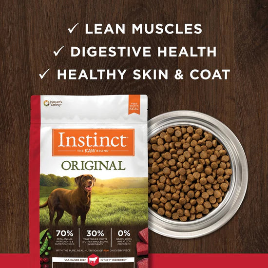 Instinct - 本能 經典無穀物 牛肉配方 狗糧 20lbs