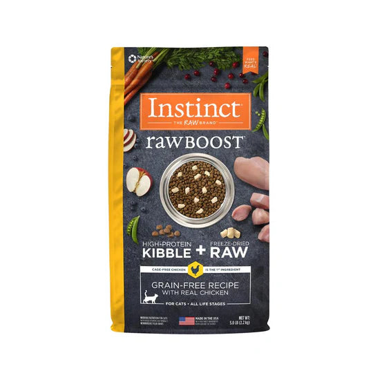 Instinct - 本能 生肉無穀物 雞肉配方 全貓糧 5lbs / 10lbs