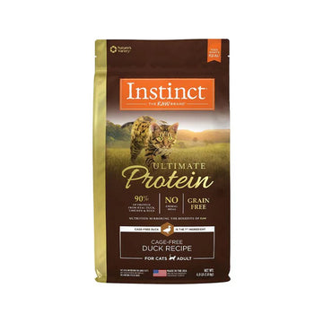 Instinct - 頂級蛋白無穀系列 - 鴨肉配方- 貓乾糧 4lbs