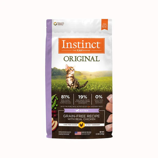 Instinct - 經典無穀系列 - 幼貓 雞肉配方乾糧 4.5lbs