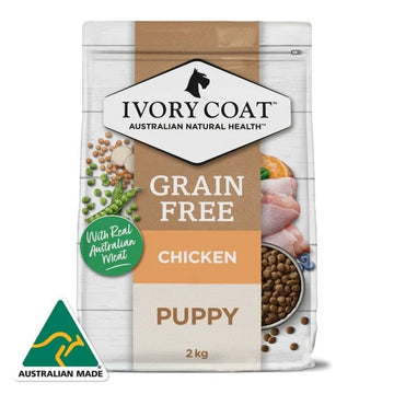 Ivory Coat 雞肉亞麻籽幼犬配方狗糧 2kg/13kg
