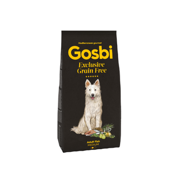 Gosbi Exclusive 無穀低敏糧 中型成犬魚肉配方 12kg