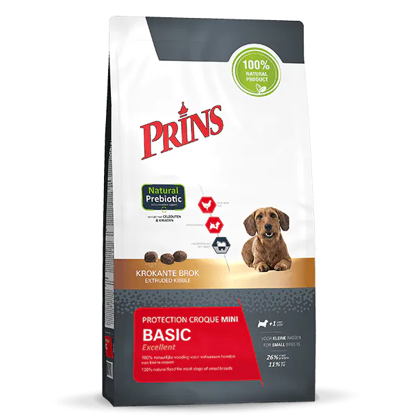 PRINS Croque Mini 中小型犬優質成犬配方 細胞鹽+草本狗糧系列 粒狀 (2kg,10kg)