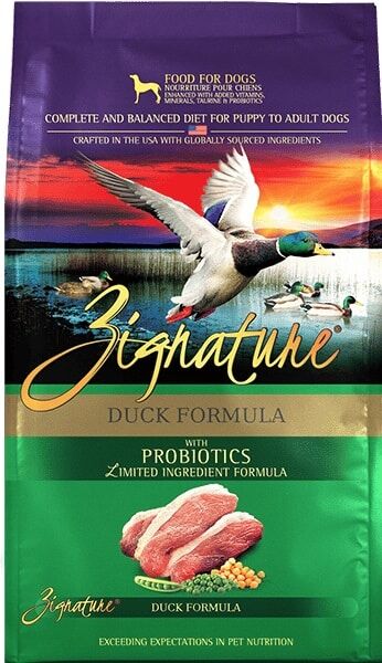 Zignature 美國超越狗乾糧 - 無穀物 - 鴨肉配方4lb/12.5lb/25lb