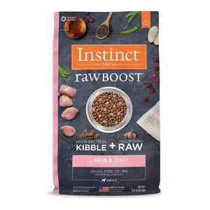 Instinct - 本能 生肉無穀物 （皮膚毛髮健康）鷄肉配方-狗糧 18lbs