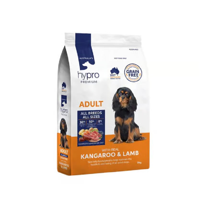 Hypro Premium袋鼠羊肉成犬糧 2.5kg / 9kg / 20kg