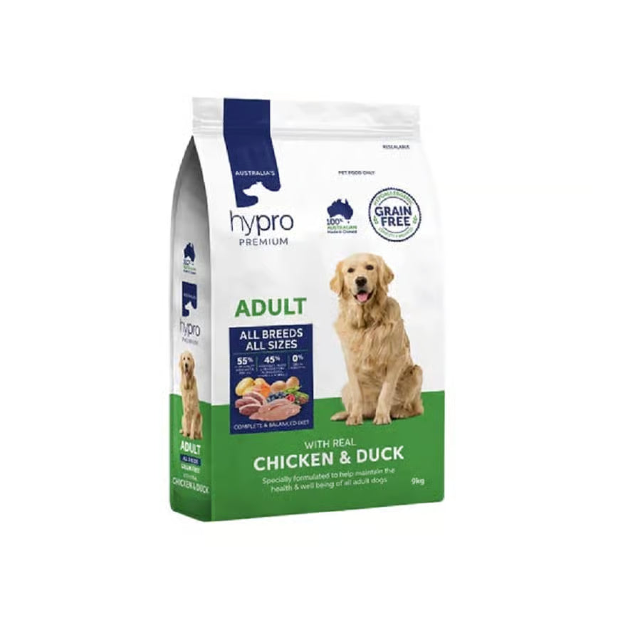 Hypro Premium雞肉鴨肉成犬糧 2.5kg / 9kg / 20kg