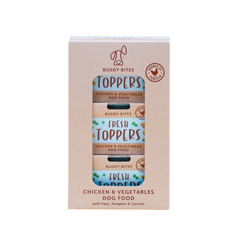 Buddy Bites Fresh Toppers (Chicken & Vegetables) 鷄肉蔬菜濕伴糧 80g