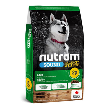 Nutram 加拿大紐頓狗乾糧 - S9 - 羊肉成犬配方 2kg / 11.4kg