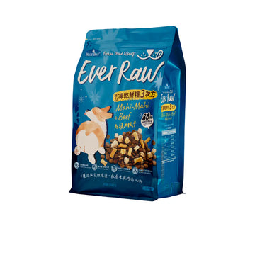 Blue Bay倍力 Ever Raw 鬼頭刀牧牛凍乾鮮糧3次方全犬糧(護膚保健配方) 1.36kg / 2.7kg