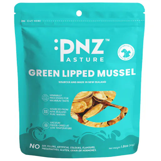 PNZ 牧場滋味 凍乾青口貝貓犬零食 50g