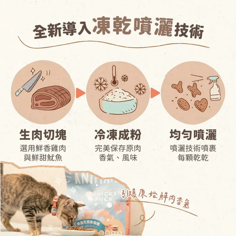 Animate 極上海鮮 無穀貓糧(挑嘴貓/免疫防護配方) 1.5kg / 4.5kg