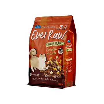 Blue Bay倍力 Ever Raw 搖滾鮮雞 凍乾鮮糧3次方全犬糧 1.36kg / 2.7kg