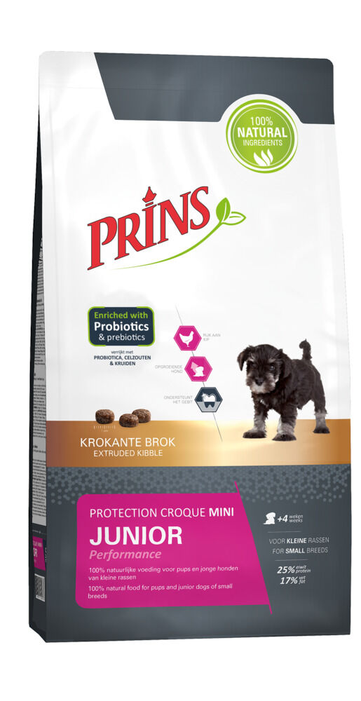 PRINS Croque Mini 中小型幼犬配方 細胞鹽+草本狗糧系列 粒狀 (2kg,10kg)