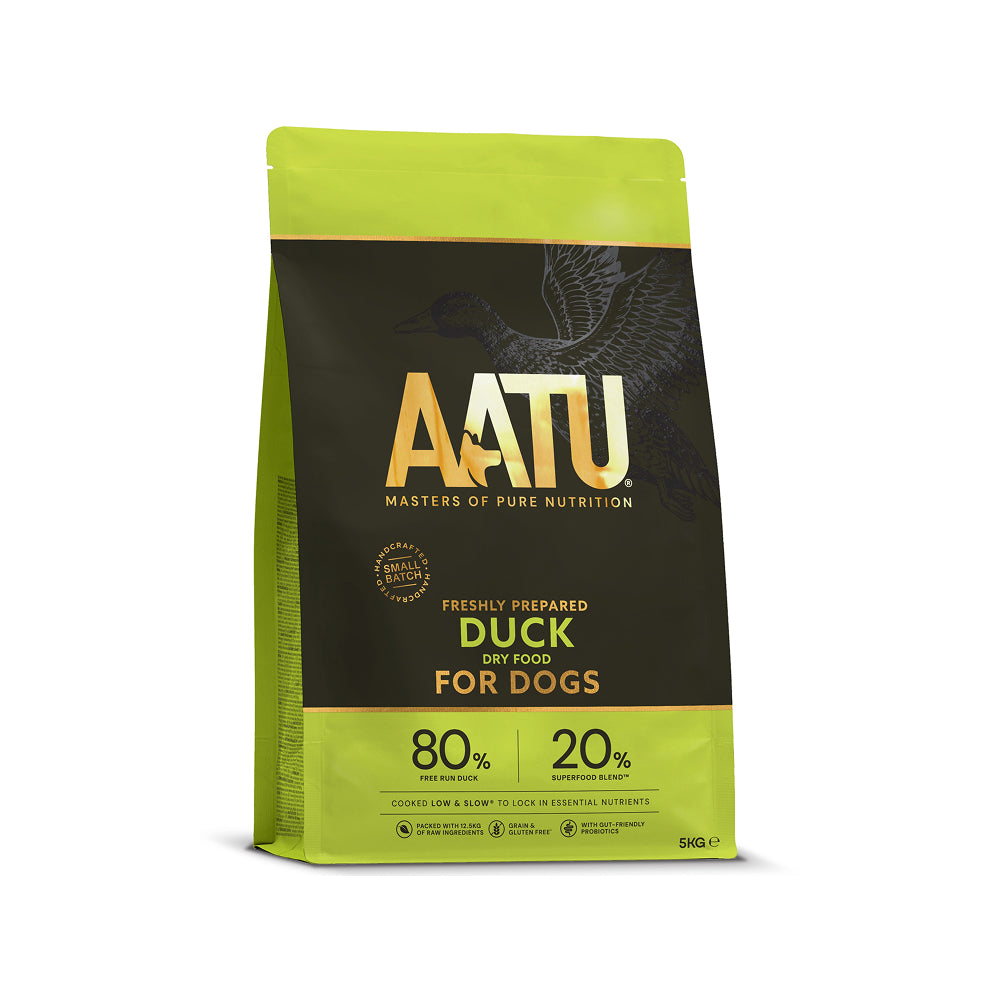 AATU Free-Range Duck Meat Hypoallergenic Natural Dog Food