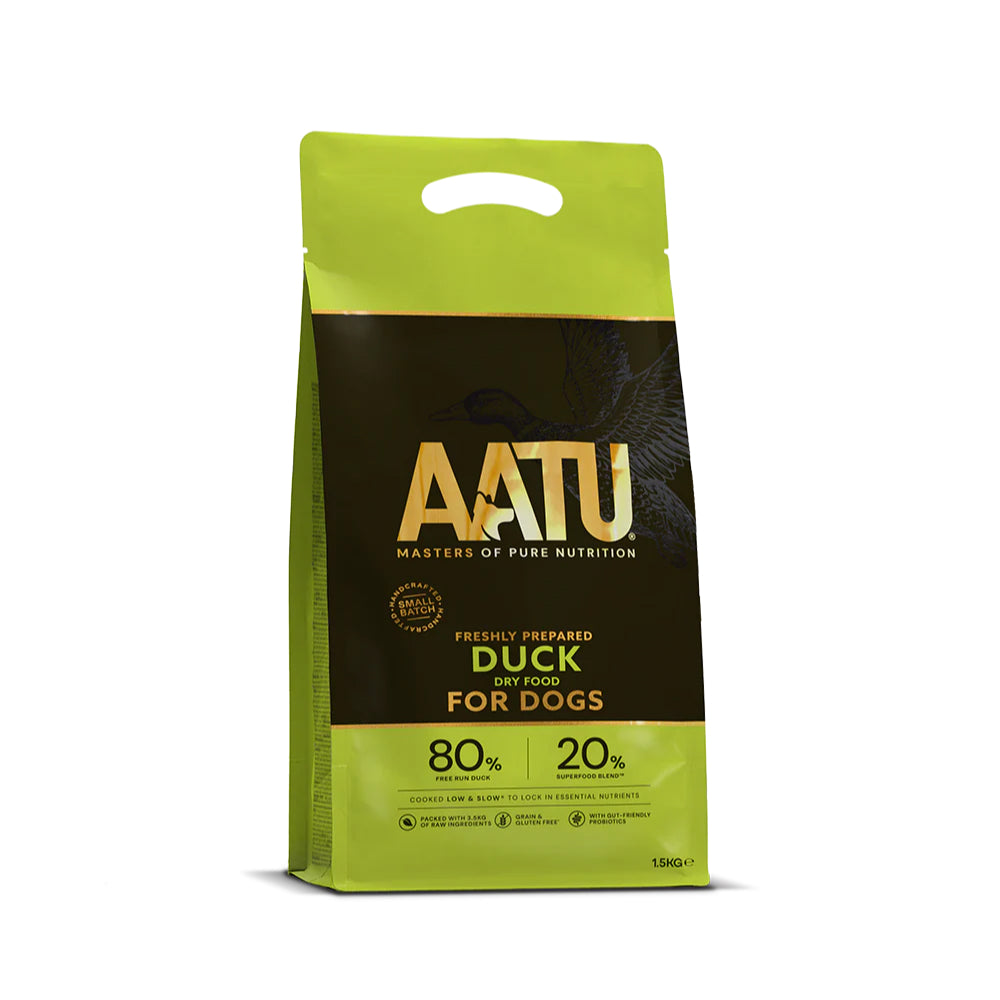 AATU Free-Range Duck Meat Hypoallergenic Natural Dog Food