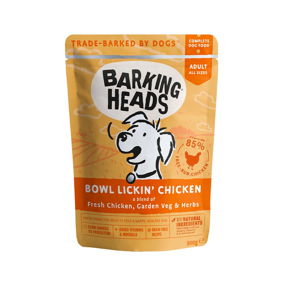 Barking Heads 狗濕糧 - 無穀物 - 雞肉 300g