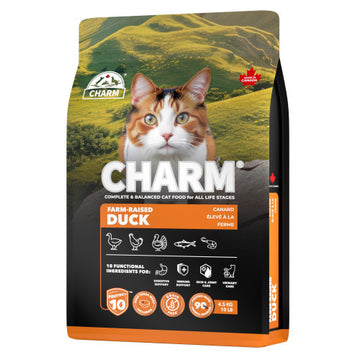 CHARM野性魅力-超能精華鮮鴨 貓糧-農場鴨 1.5kg / 4.5kg