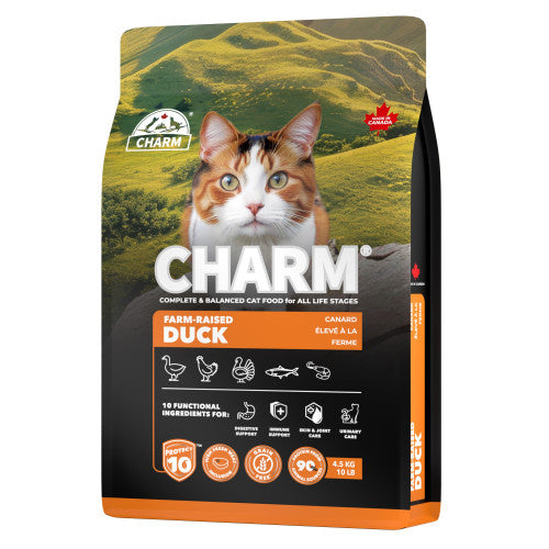 CHARM野性魅力-超能精華鮮鴨 貓糧-農場鴨 1.5kg / 4.5kg
