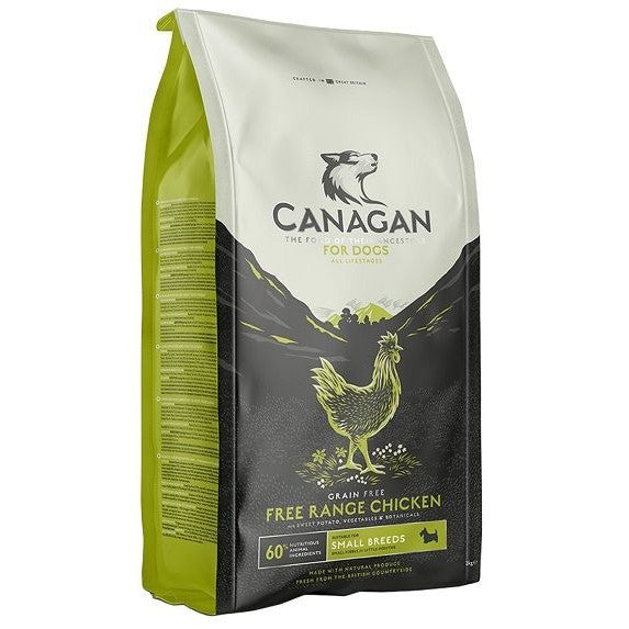 Canagan Natural Grain-Free Dry Dog Food - Free-Range Chicken (Small Dog Species) 2kg