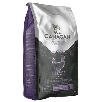 Canagan Natural Grain-Free Cat Food - Free-Range Chicken Formula (for Weight Loss/Senior Cats) 1.5kg