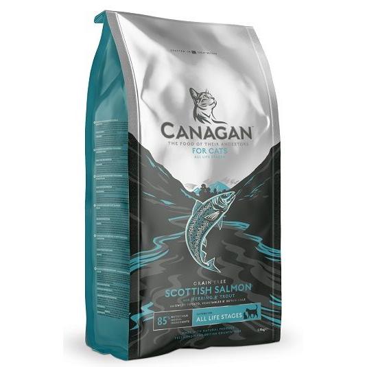 Canagan Natural Grain-Free Dry Cat Food - Scottish Salmon Formula 1.5kg