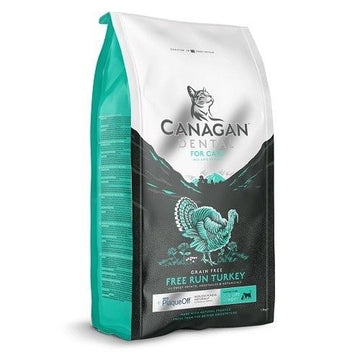 Canagan Natural Grain-Free Dry Cat Food - Turkey Formula (with dental health elements) 1.5kg