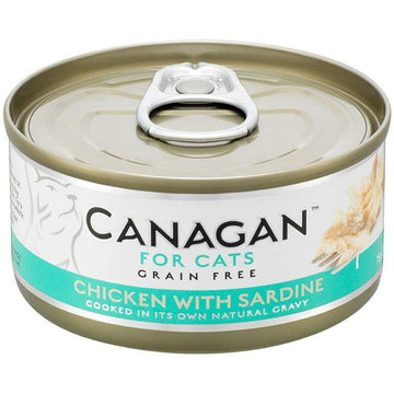Canagan Natural Grain-Free Cat Food - Chicken and Sardines (75g)