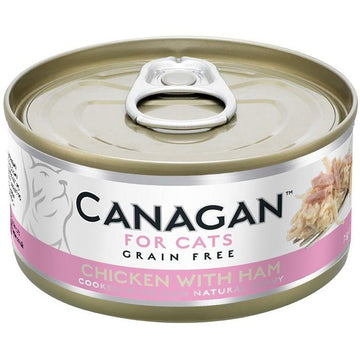 Canagan Natural Grain-Free Cat Food - Chicken and Ham (75g)