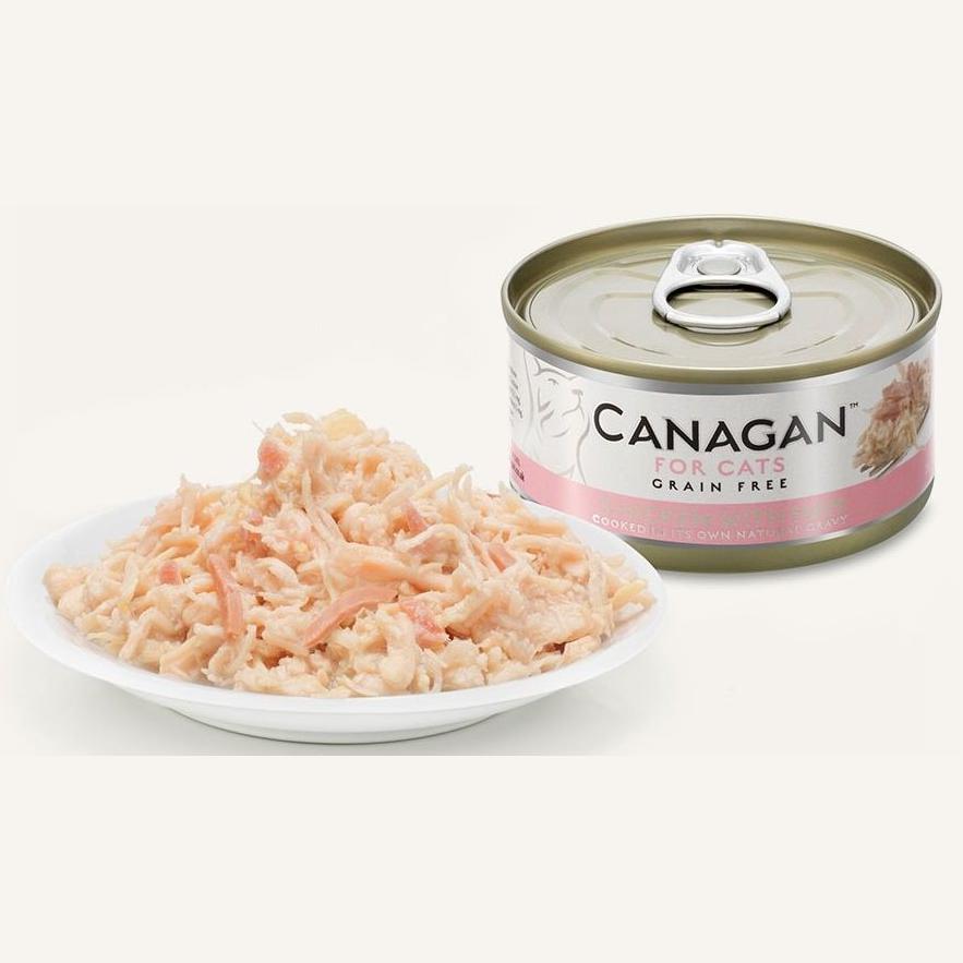 Canagan Natural Grain-Free Cat Food - Chicken and Ham (75g)