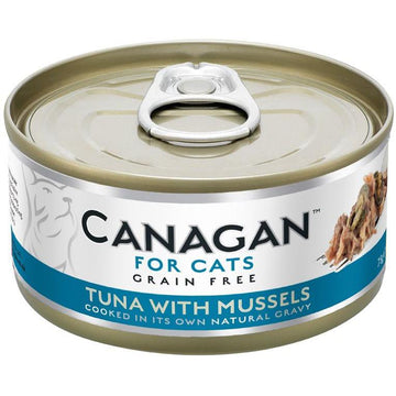 Canagan Natural Grain-Free Cat Food - Tuna and Mussels (75g)