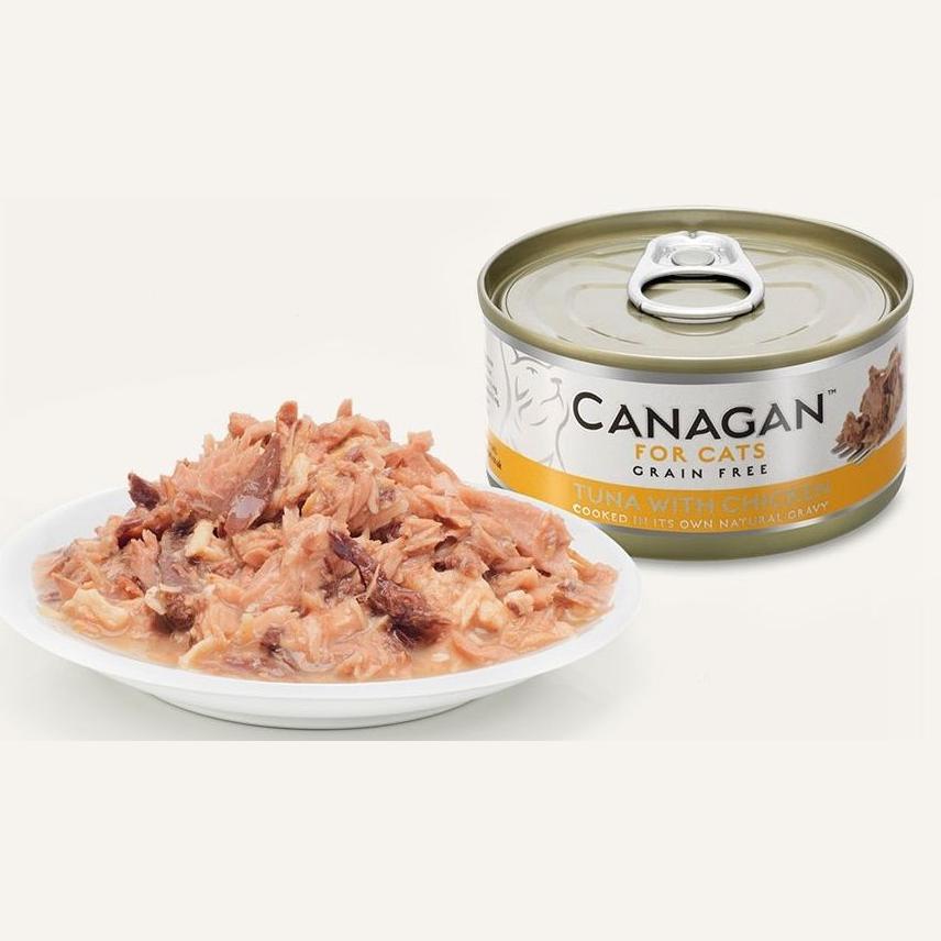 Canagan Natural Grain-Free Cat Food - Chicken with Tuna (75g)