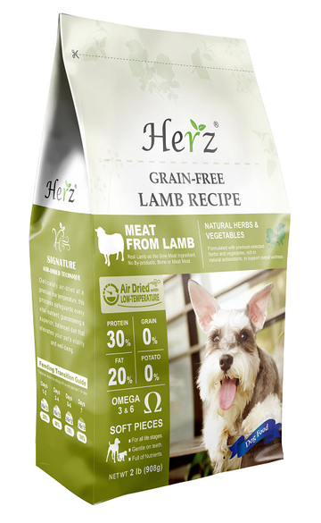 Herz赫緻 低敏紐西蘭羊肉 低溫烘焙健康狗糧 2lb