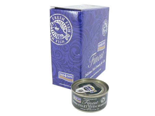 Fish4cats 優質海藻吞拿魚柳貓罐頭