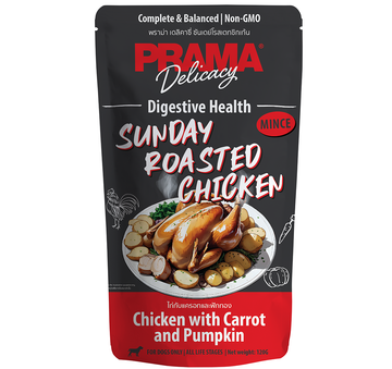 PRAMA 功能性狗主食濕包 假日肉汁烤雞 - 腸胃保健120G