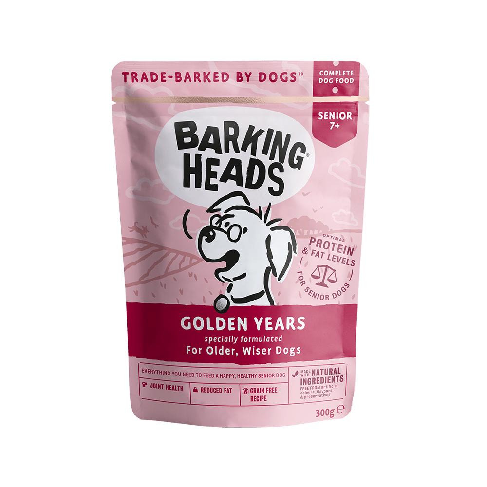 Barking Heads 老犬濕糧 - 無穀物 - 雞肉三文魚 300g