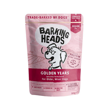 Barking Heads 老犬濕糧 - 無穀物 - 雞肉三文魚 300g