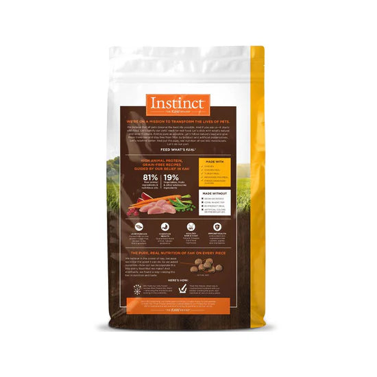 Instinct - ALS Original 經典無穀系列 - 雞肉配方 貓乾糧 5lbs / 11lbs