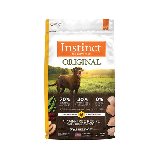 Instinct - 本能 經典無穀物 雞肉配方 狗糧 4lbs / 22.5lbs