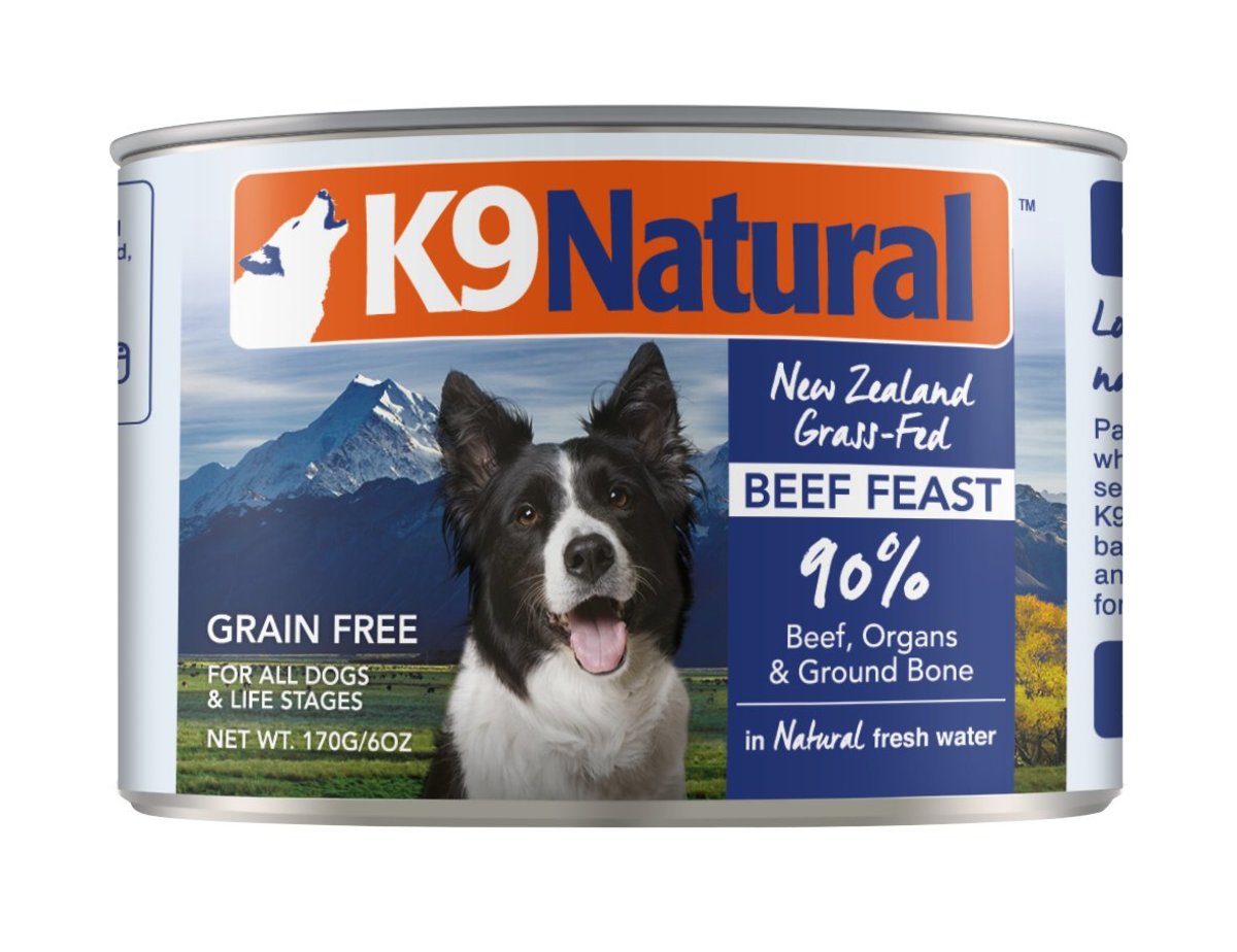 K9 Natural - K9 狗罐頭 - 牛肉盛宴(170g)