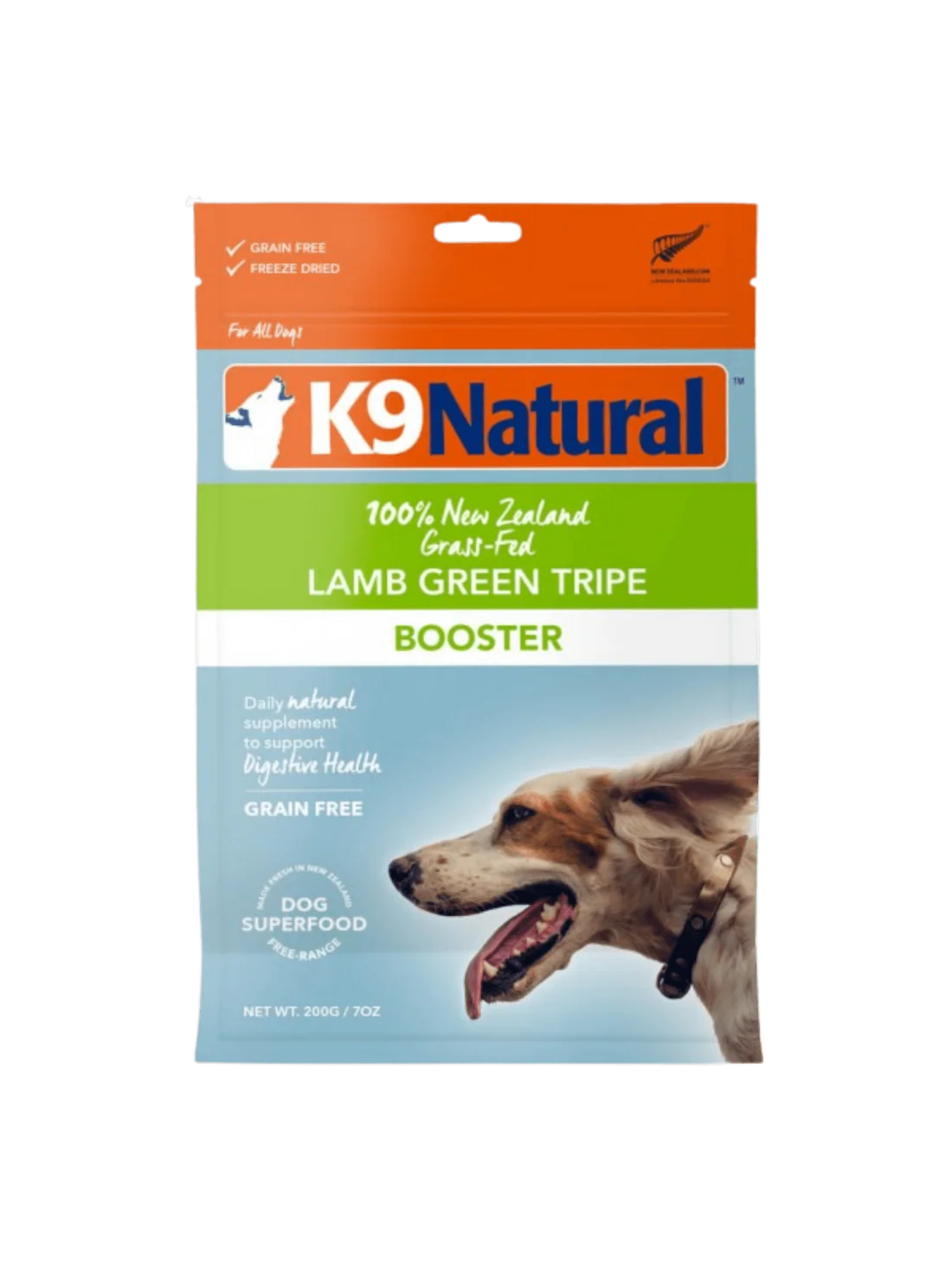 K9 Natural - K9 羊綠草胃狗用營養補品 200g /700g