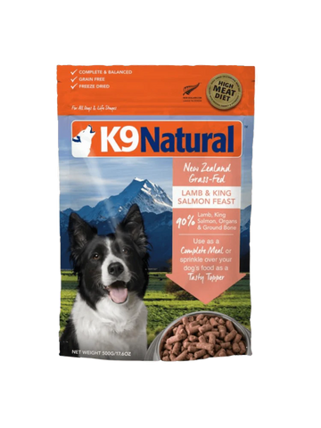 K9 Natural 凍乾羊肉三文魚盛宴500g/1.8kg/3.6kg