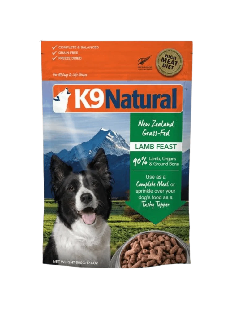 K9 Natural 凍乾羊肉盛宴500g/1.8kg/3.6kg