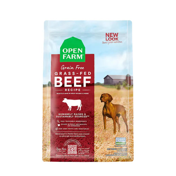 Open Farm 草飼牛肉配方 無穀物狗糧 4lb/11lb/22lb